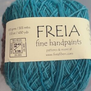 Freia Fine Handpainted Yarn Wool Crochet Knit Knitting Crocheting